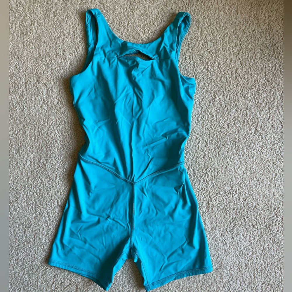 Turquoise bodysuit